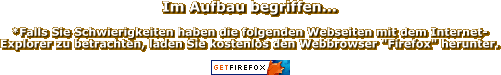 Im Aufbau begriffen...